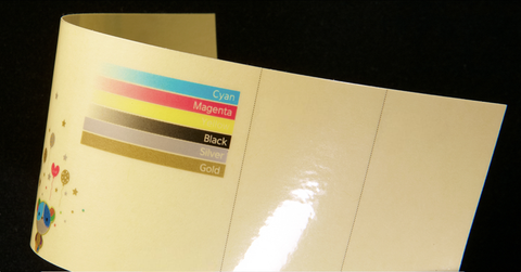 Clear PET Film Label 25 micron